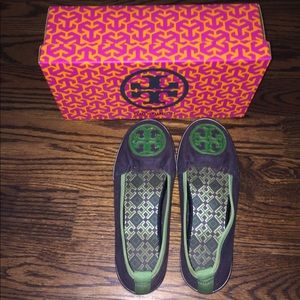 Tory Burch canvas flats